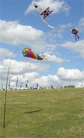 windsock spinner at Dunstable